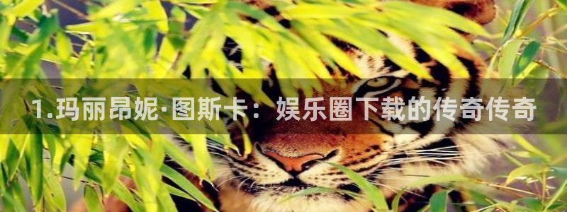 琳琅娱乐是什么平台：1.玛丽昂妮·图斯卡：娱乐圈下载的传奇传奇