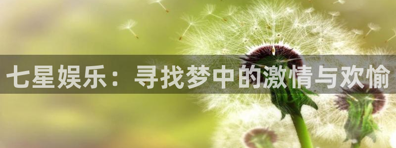 琳琅娱乐下载：七星娱乐：寻找梦中的激情与欢愉